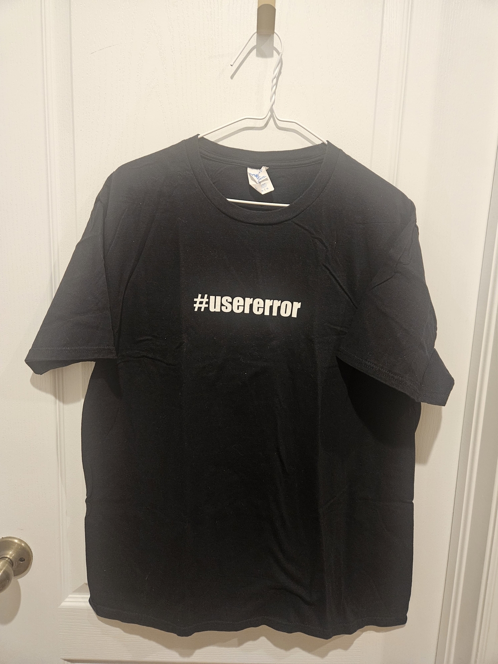 #usererror Black Graphic Tee - Unbranded